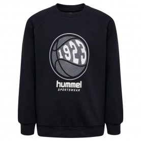 блуза,детски,блузи,hummel,loksi,sweatshirt,black