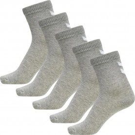 чорапи,детски,чорапи,hummel,make,my,day,socks,5,pairs,grey,melange,grey,melange,(grey)