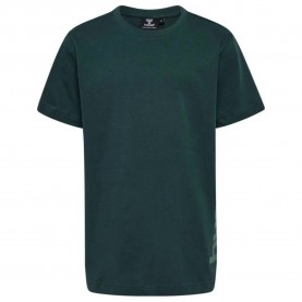 тениска,детски,тениски,hummel,print,short,sleeve,t,shirt,green,(6236)