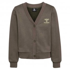 жилетка,детски,блузи,hummel,tone,cardigan,brown