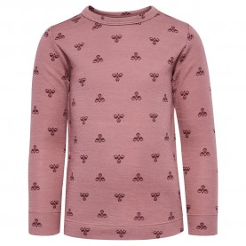 тениска,детски,тениски,hummel,vilmo,long,sleeve,t,shirt,pink