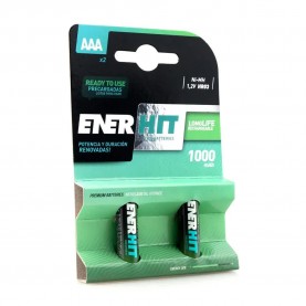 батерии,enerhit,hr03,aaa,rechargeable,battery,2,units,clear,(green)