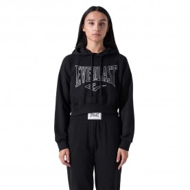 суичър,дамски,блузи,everlast,cropped,logo,hoodie,black