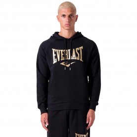 поларена,блуза,мъжки,пуловери,everlast,unbrushed,fleece,logo,sweatshirt,black,gold,(black)