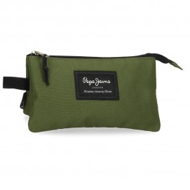канцеларски,принадлежности,pepe,jeans,410034405,aris,ever,pencil,case,green,(dark,green)