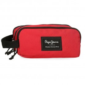 канцеларски,принадлежности,pepe,jeans,410034407,aris,ever,pencil,case,red