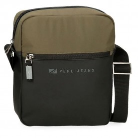 Pepe jeans 420032527 Jarvis crossbody - Green / Brown (Light Green) чанти,за,през,рамо,pepe,jeans,420032527,jarvis,crossbody,green,brown,(light,green)