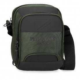 Pepe jeans 420070524 Bromley 24 crossbody - Green (Green) чанти,за,през,рамо,pepe,jeans,420070524,bromley,24,crossbody,green,(green)