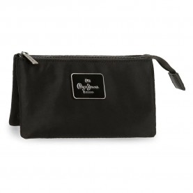Несесер Pepe jeans 420101856 Christine wash bag - Black (Black) несесер,тоалетни,принадлежности,pepe,jeans,420101856,christine,wash,bag,black,(black)