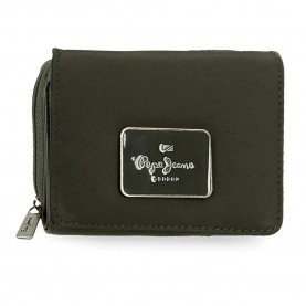 портфейли,и,портмонета,pepe,jeans,420101857,christine,woman,wallet,dark,green