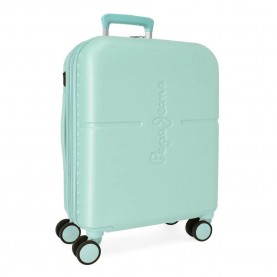 Pepe jeans 440007140 High 55 cm 37L trolley bag - Green / Blue (Blue) куфари,pepe,jeans,440007140,high,55,cm,37l,trolley,bag,green,blue,(blue)