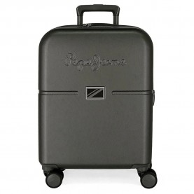 куфари,pepe,jeans,accent,anthracite,55,cm,37l,trolley,bag,black