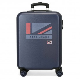 куфари,pepe,jeans,aidan,55,cm,35l,trolley,bag,blue