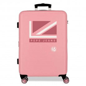 куфари,pepe,jeans,carol,68,cm,70l,trolley,bag,pink