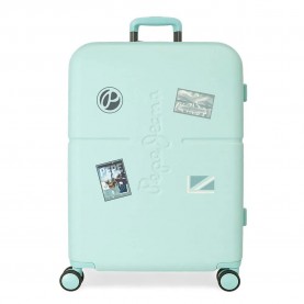 куфари,pepe,jeans,chest,70,cm,79l,trolley,bag,blue,(green)