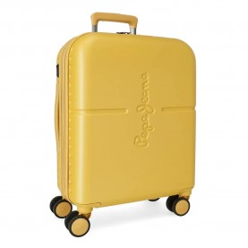 Pepe jeans High 55 cm 37L trolley bag - Yellow (Yellow) куфари,pepe,jeans,high,55,cm,37l,trolley,bag,yellow,(yellow)