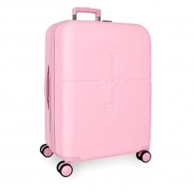 Pepe jeans High 70 cm 79L trolley bag - Pink (Pink) куфари,pepe,jeans,high,70,cm,79l,trolley,bag,pink,(pink)