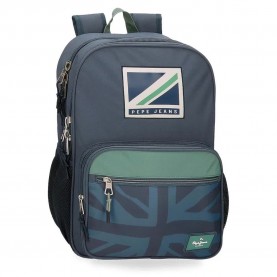юношеска,раница,раници,pepe,jeans,tom,40,cm,16l,junior,backpack,blue