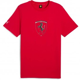 тениска,мъжки,тениски,puma,ferrari,race,tonal,big,shield,short,sleeve,t,shirt,red