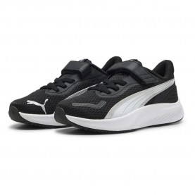 маратонки,детски,маратонки,puma,pounce,lite,ac+,ps,trainers,black,(black,white,silver)