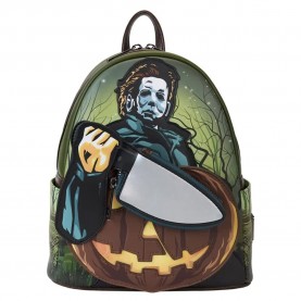 раница,раници,loungefly,michael,myers,haloween,26,cm,backpack,brown