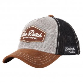шапка,всички,шапки,von,dutch,lea01,cap,brown,(blue)