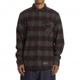 риза,с,дълъг,ръкав,мъжки,ризи,dc,shoes,marshal,flannel,long,sleeve,shirt,grey