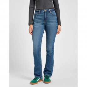 дънки,дамски,панталони,lee,breese,boot,jeans,valiant,blue,(blue)