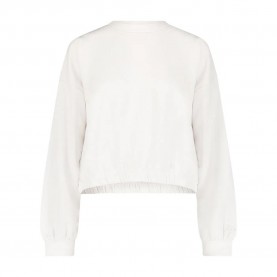 блуза,дамски,блузи,lee,sleeve,detail,sweatshirt,white,(bright,white)
