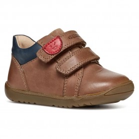 детски,маратонки,детски,маратонки,geox,macchia,infant,trainers,brown