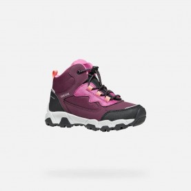 Маратонки Geox Magnetar ABX trainers - Pink (Bordeaux) маратонки,мъжки,маратонки,дамски,маратонки,geox,magnetar,abx,trainers,pink,(bordeaux)