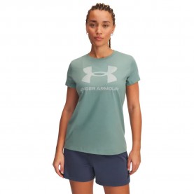 тениска,дамски,тениски,under,armour,rival,logo,short,sleeve,t,shirt,silica,green,hydro,green,(green)