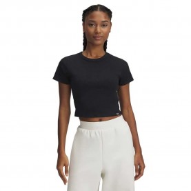 бебешка,тениска,дамски,тениски,under,armour,rival,rib,baby,short,sleeve,t,shirt,black,white,(black)