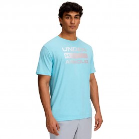тениска,мъжки,тениски,under,armour,team,issue,wordmark,short,sleeve,t,shirt,blue,(stream,white)