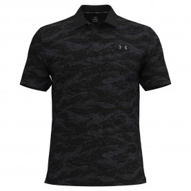 Under armour golf Drive Chill Printed short sleeve polo - Black (Black / Anthracite / Castlerock) мъжки,блузи,с,яка,under,armour,golf,drive,chill,printed,short,sleeve,polo,black,(black,anthracite,castlerock)
