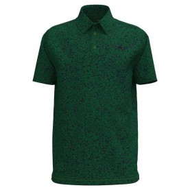 Under armour golf Playoff Printed junior short sleeve polo - Green (Team Kelly Green / Midnight Navy / Midnight Navy) детски,блузи,с,яка,under,armour,golf,playoff,printed,junior,short,sleeve,polo,green,(team,kelly,green,midnight,navy,midnight,navy)