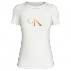 тениска,дамски,тениски,calvin,klein,gradient,short,sleeve,t,shirt,white,(bright,white)