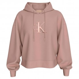 суичър,дамски,блузи,calvin,klein,raised,embroidery,hoodie,pink