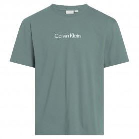 тениска,мъжки,тениски,calvin,klein,hero,logo,comfort,short,sleeve,t,shirt,goblin,blue,(green)