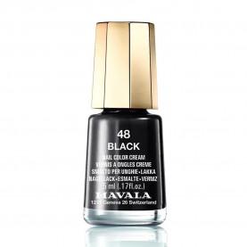 Mavala Nail Lacquer 48 Black - Black (Multicolor) специфични,козметични,продукти,mavala,nail,lacquer,48,black,black,(multicolor)