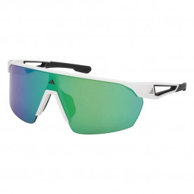 Слънчеви очила Adidas SP0103 sunglasses - Green / White (White / Green Mirror) слънчеви,очила,слънчеви,очила,adidas,sp0103,sunglasses,green,white,(white,green,mirror)