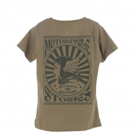 тениска,мъжки,тениски,дамски,тениски,helstons,moto,stories,short,sleeve,t,shirt,brown,(kaki)