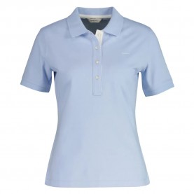 дамски,блузи,с,яка,gant,contrast,collar,short,sleeve,polo,fresh,blue,(blue)