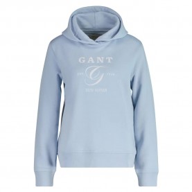 суичър,дамски,блузи,gant,graphic,hoodie,blue