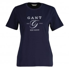 тениска,дамски,тениски,gant,graphic,short,sleeve,t,shirt,evening,blue,(blue)