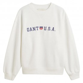 блуза,дамски,блузи,gant,shield,usa,sweatshirt,white