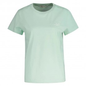 тениска,дамски,тениски,gant,tonal,shield,short,sleeve,t,shirt,green