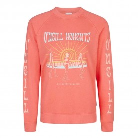 блуза,дамски,блузи,o´neill,beach,vintage,sweatshirt,orange