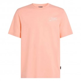 тениска,мъжки,тениски,o´neill,box,logo,short,sleeve,t,shirt,orange,(coral,pop)