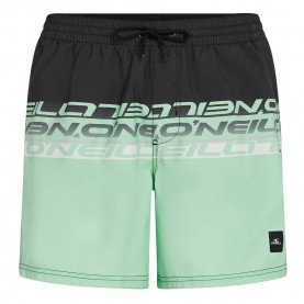 бански,гащета,мъжки,бански,костюми,o´neill,cali,stripe,16´´,swimming,shorts,green,black,upside,down,clean,(green)